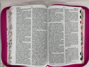Biblia para mujer letra gigante 14 puntos reina valera1960 rama floral con indice
