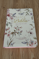 Biblia letra gigante 19 puntos REINA VALERA 1960 PRIMAVERALES CIERRE INDICE