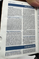 Biblia mini  bolsillo negro riena Valera 1960 Y me conocerán cierre INDICE