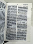 Biblia mini  bolsillo negro riena Valera 1960 Y me conocerán cierre INDICE