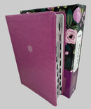 Biblia de estudio para mujer orquídea reina valera 960 semilpiel  índice