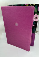 Biblia de estudio para mujer orquídea reina valera 960 semilpiel  índice