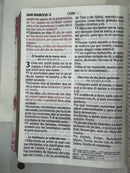 Biblia letra gigante mujer  18 puntos Riena valera 1960 simil piel rosa mariposas