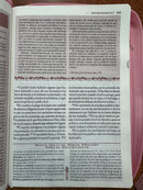 Biblia ser mujer letra grande 12 puntos reina valera 1960 con indice y cierre  tulipán