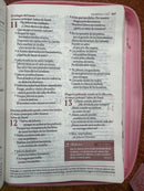 Biblia ser mujer letra grande 12 puntos reina valera 1960 con indice y cierre  tulipán