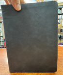 RVR 1960 Biblia de estudio letra gigante, negro, símil piel con índice (RVR 1960 Giant print study Bible, black, LeatherTouch, indexed