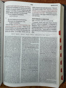 RVR 1960 Biblia de estudio letra gigante, negro, símil piel con índice (RVR 1960 Giant print study Bible, black, LeatherTouch, indexed