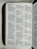 Biblia letra grande 11.5 puntos rv1960 para obsequios con cierre moka águila