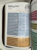 Biblia letra grande 11.5 puntos manual rv1960 con cierre marrón elegante