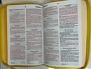 Biblia letra grande 11 .5 puntos rv 1960  manual amarillo abeja con cierre