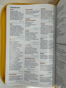 Biblia letra grande 11 .5 puntos rv 1960  manual amarillo abeja con cierre