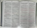 Biblia bilingüe nkjv/rv1960  Bilingual Bible, Leathersoft,  piel imitación verde azul