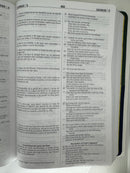 Biblia bilingüe nkjv/rv1960  Bilingual Bible, Leathersoft,  piel imitación verde azul