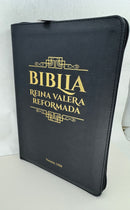 Biblia Reina Valera 1909 reformada negro  indice y cierre