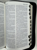 Biblia Reina Valera 1909 reformada negro  indice y cierre