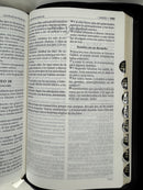 Biblia Reina Valera 1909 reformada negro  indice y cierre