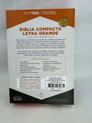 Biblia compacta letra grande 11 puntos rv1960 multicolor cierre indice holman