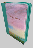 Biblia compacta letra grande 11 puntos rv1960 multicolor cierre indice holman