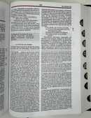 Biblia de estudio vida plena Letra 11 puntos rv1960 piel fabricada negro índice