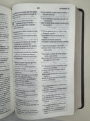 Biblia el mensaje piel imitación gris