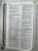 Biblia el mensaje piel imitación gris