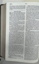 Biblia el mensaje piel imitación gris