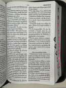 Biblia letra gigante Manual Rv1960 Imit.negro Geométrico Con Cierre Índice