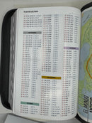 Biblia letra gigante Manual Rv1960 Imit.negro Geométrico Con Cierre Índice