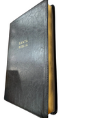 NBLA, Santa Biblia, Ultrafina, Letra supergigante,  letra 14 puntos Leathersoft, Negra, Palabras de Jesús en rojo