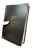 NBLA, Santa Biblia, Ultrafina, Letra supergigante,  letra 14 puntos Leathersoft, Negra, Palabras de Jesús en rojo