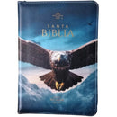 Biblia RVR60 letra 10 pts Águila 1 Tamaño cmpacta con cierre indice