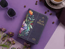 Biblia Portátil 12 puntos RV1960, imit piel flores  con canto floral lila