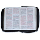 Biblia con Cierre Compacta Letra 11 puntos RV1960, imit piel negro