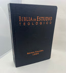 Bíblia de estudio teologíco  reina valera 1960 tapa dura índice