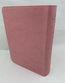 Bíblia para mujer tamaño bolsillo riena Valera 1960 piel imitacion  clasica rosa 8.5