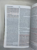 Bíblia de estudio teológico tamaño manual rv1960 piel fabricada indicie
