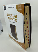 Bíblia del ministro letra gigante riena Valera 1960 piel imitación con índice