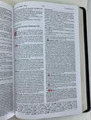 Biblia De Estudio RvR Matthew Henry PIEL FABRICADA  Negra REINA VALERA REVISADA