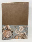 Biblia NTV, Letra Súper Gigante sentipiel beige floral con indice 14