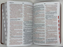 Biblia para jóvenes Letra grande 12 puntos rv1960 terracota SIMILPIEL  con índice