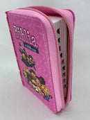 Bíblia para Nina’s Reina Valera 1960 rosa Cierre Indice piel imitación