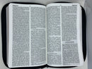 Bíblia de letra grande ultrafina REINA VALERA  1960 cierre negro 12 puntos