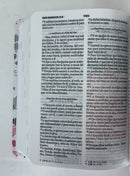 Biblia para jóvenes tamaño bolsillo Reina Valera 1960 piel imitación  palabras de vida índice 8.5 puntos