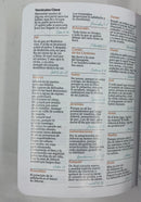 Biblia tamaño bolsillo rv1960 imitación tela impresa palabra de vida rosa