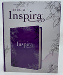 Biblia Inspira NTV para mujer flores morada
