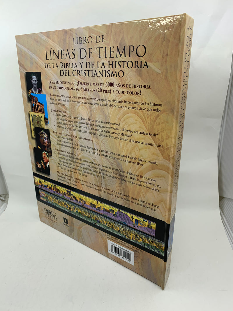 Libro lineas de tiempo de la biblia y de las historias del cristianismo