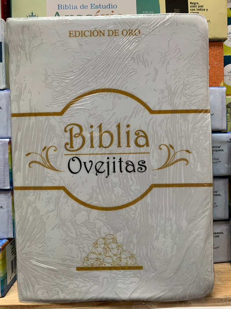 Biblia ovejitas reina Valera 1960 con índice