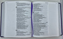 Biblia Inspira NTV para mujer flores morada