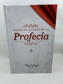 Biblia de Estudio de la Profecía RV1960, Tim LaHaye, tapa dura gris con índice