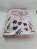 Biblia de Estudio Ser Mujer Letra Grande 12 PUNTOS  REINA VALERA 1960 FLORES INDICE